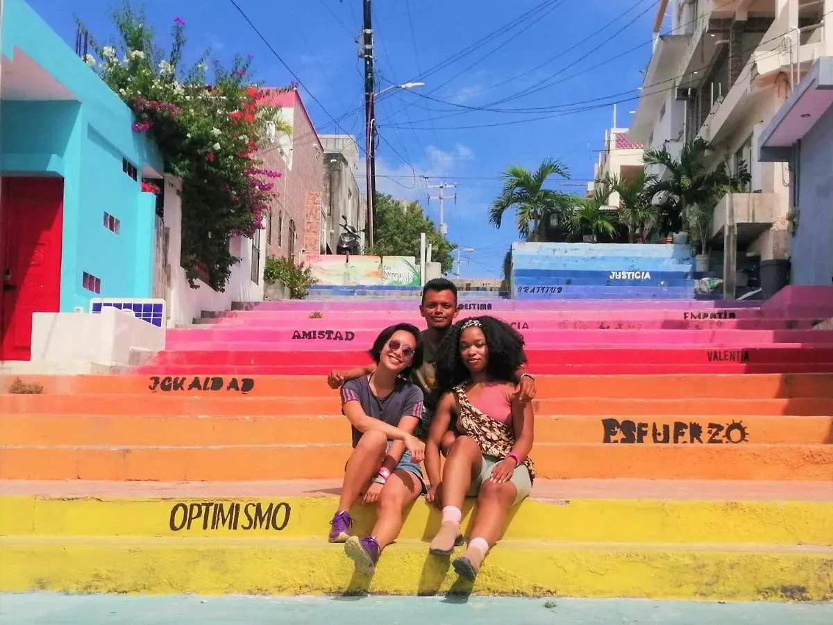 Studio Pampano By The Rainbow Stairs México